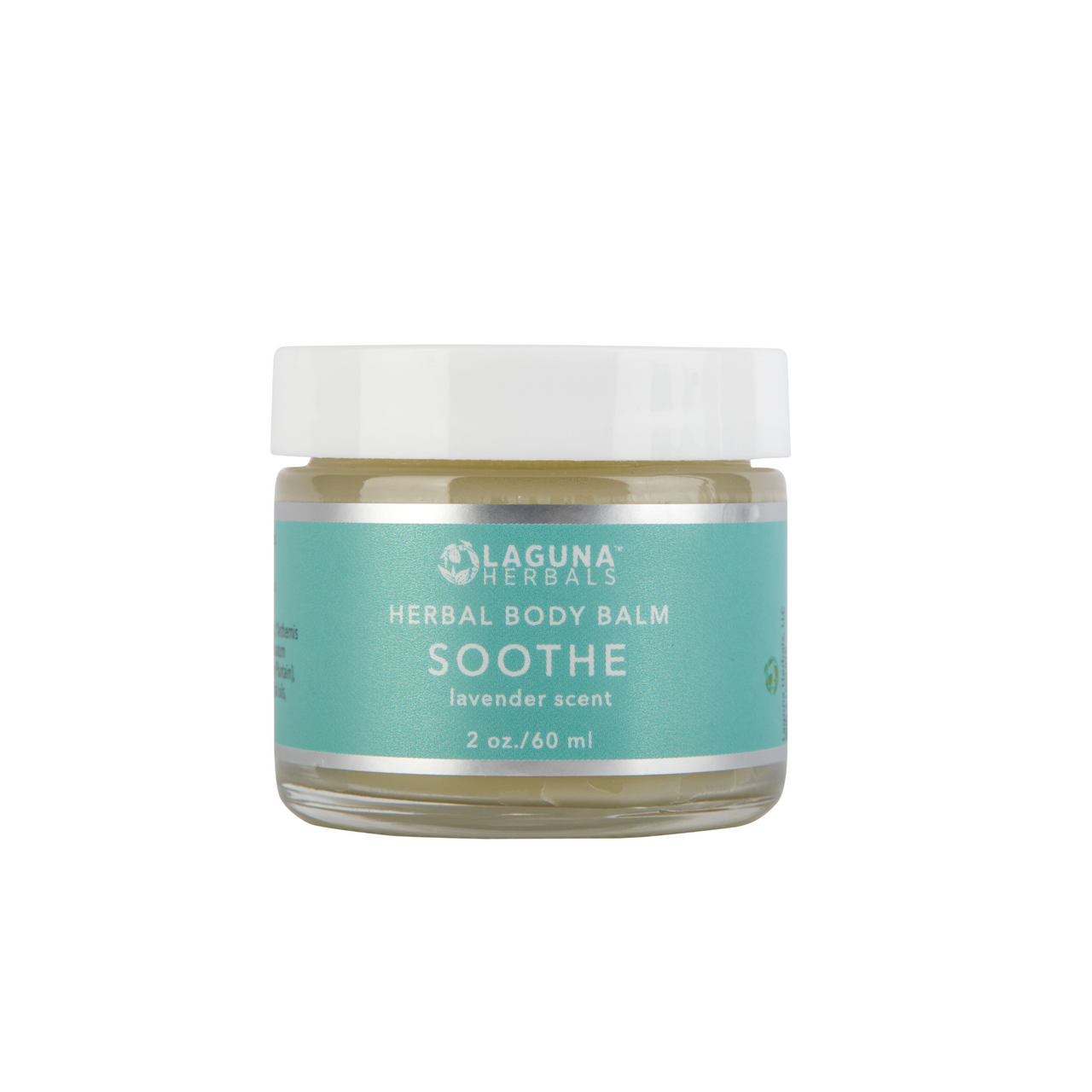 Soothe multi-purpose botanical body balm with olive oil, beeswax, chamomile, rose, calendula, and elderberry for moisturizing and skin healing