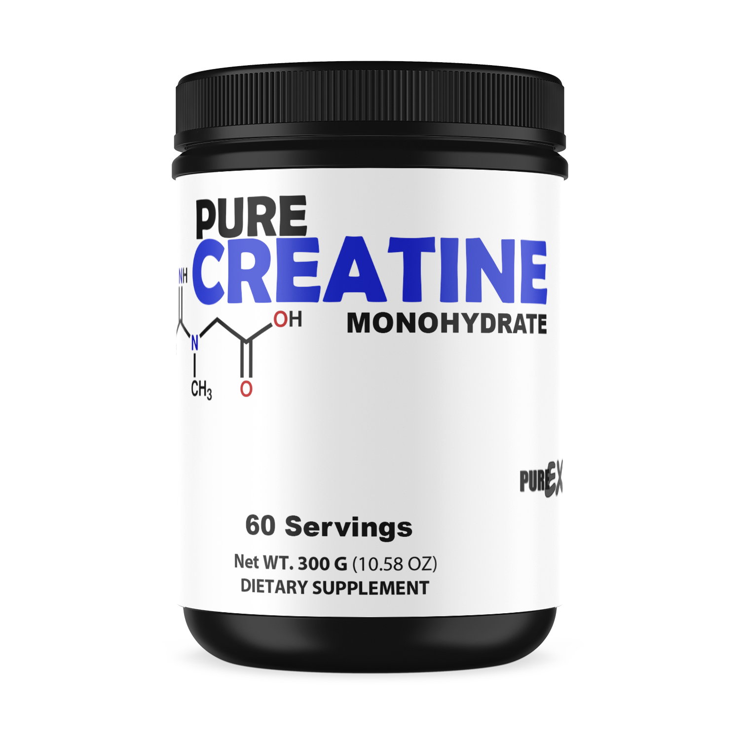 Pure Creatine micronized creatine monohydrate supplement for strength and recovery