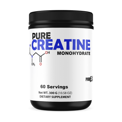 Pure Creatine micronized creatine monohydrate supplement for strength and recovery