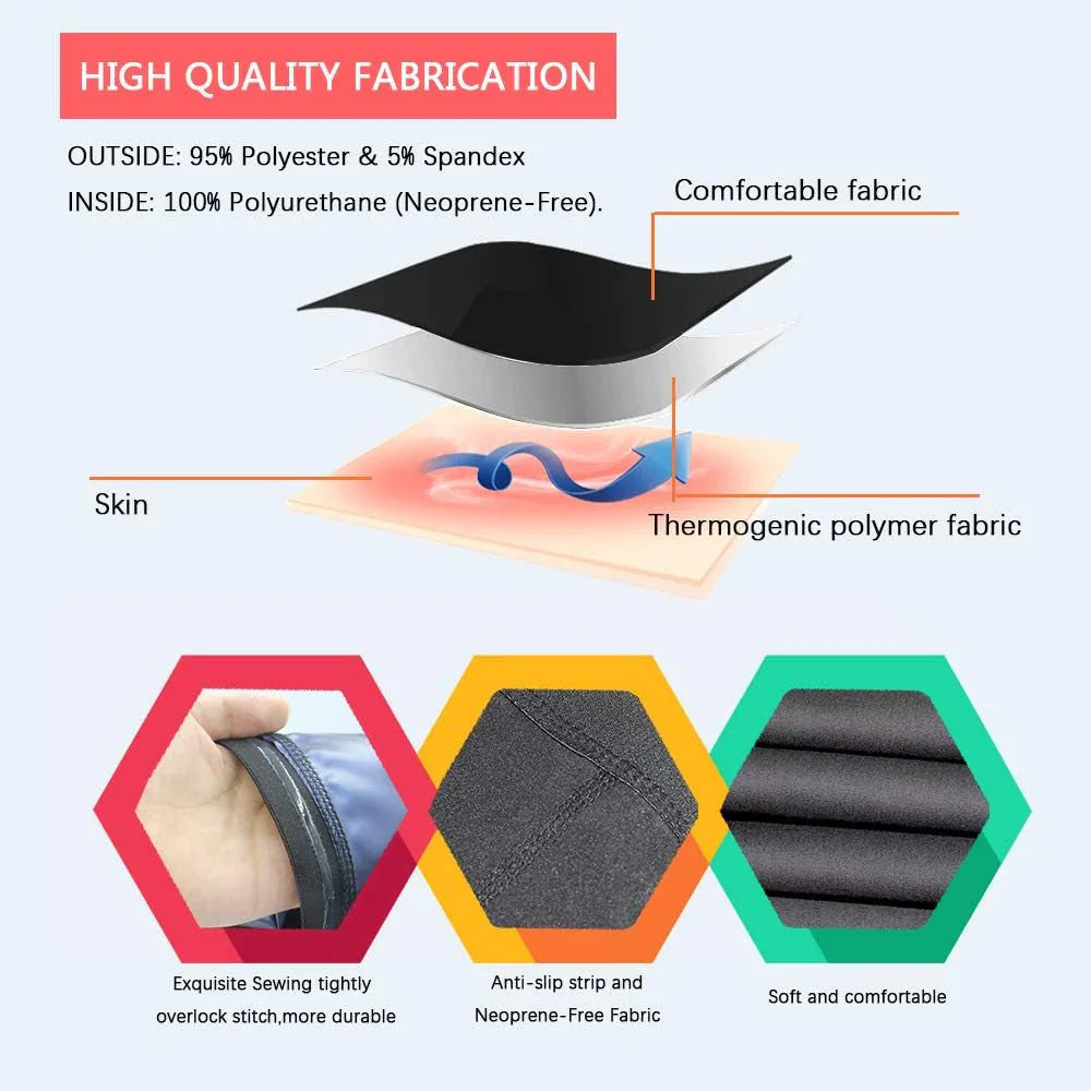 Men wearing Sauna Waist Trimmer Belt for workout and waist shaping