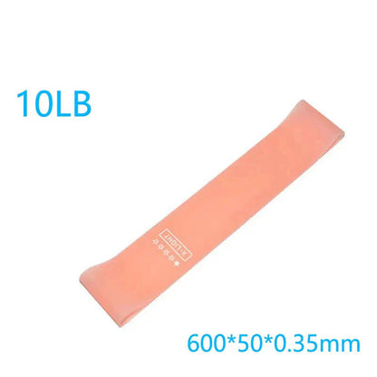 Kinley Resistance Bands full body workout set with five colorful elastic bands for strength and flexibility training