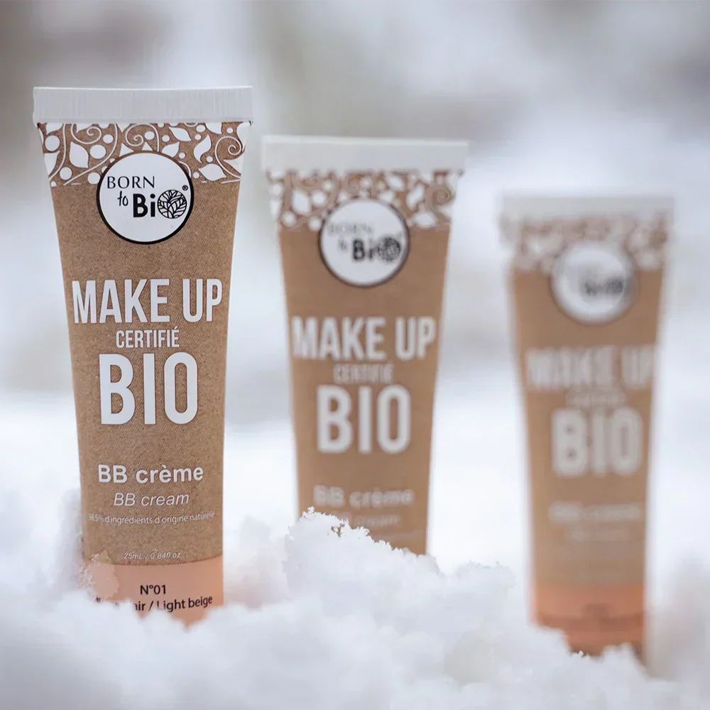 BB crème naturelle certifiée Bio au fini léger et velouté pour teint éclatant