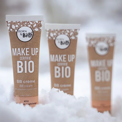 BB crème naturelle certifiée Bio au fini léger et velouté pour teint éclatant