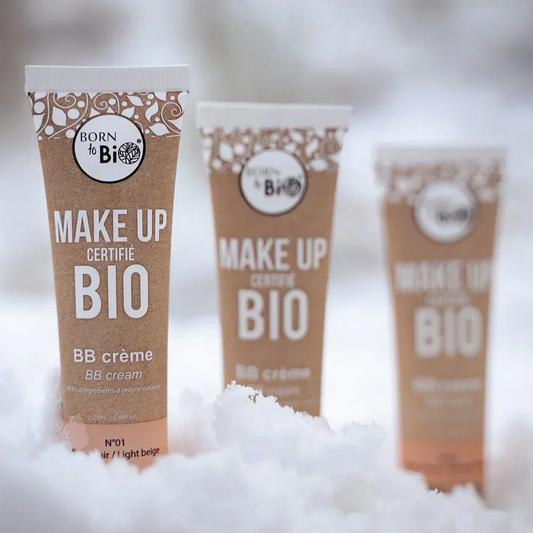 BB crème naturelle certifiée Bio au fini léger et velouté pour teint éclatant