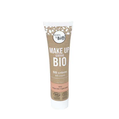 BB crème naturelle certifiée bio avec fini léger et teint éclatant