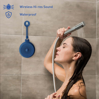 Pursonic Peak Wireless Speaker and Waterproof Bundle with 360-degree Hi-Res sound and hands-free calling