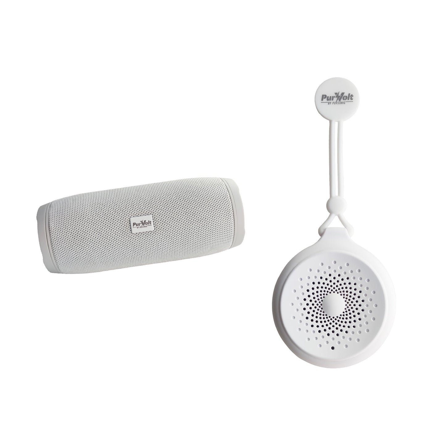 Pursonic Peak Wireless Speaker and Waterproof Wireless Speaker bundle with 360-degree Hi-Res sound and hands-free calling