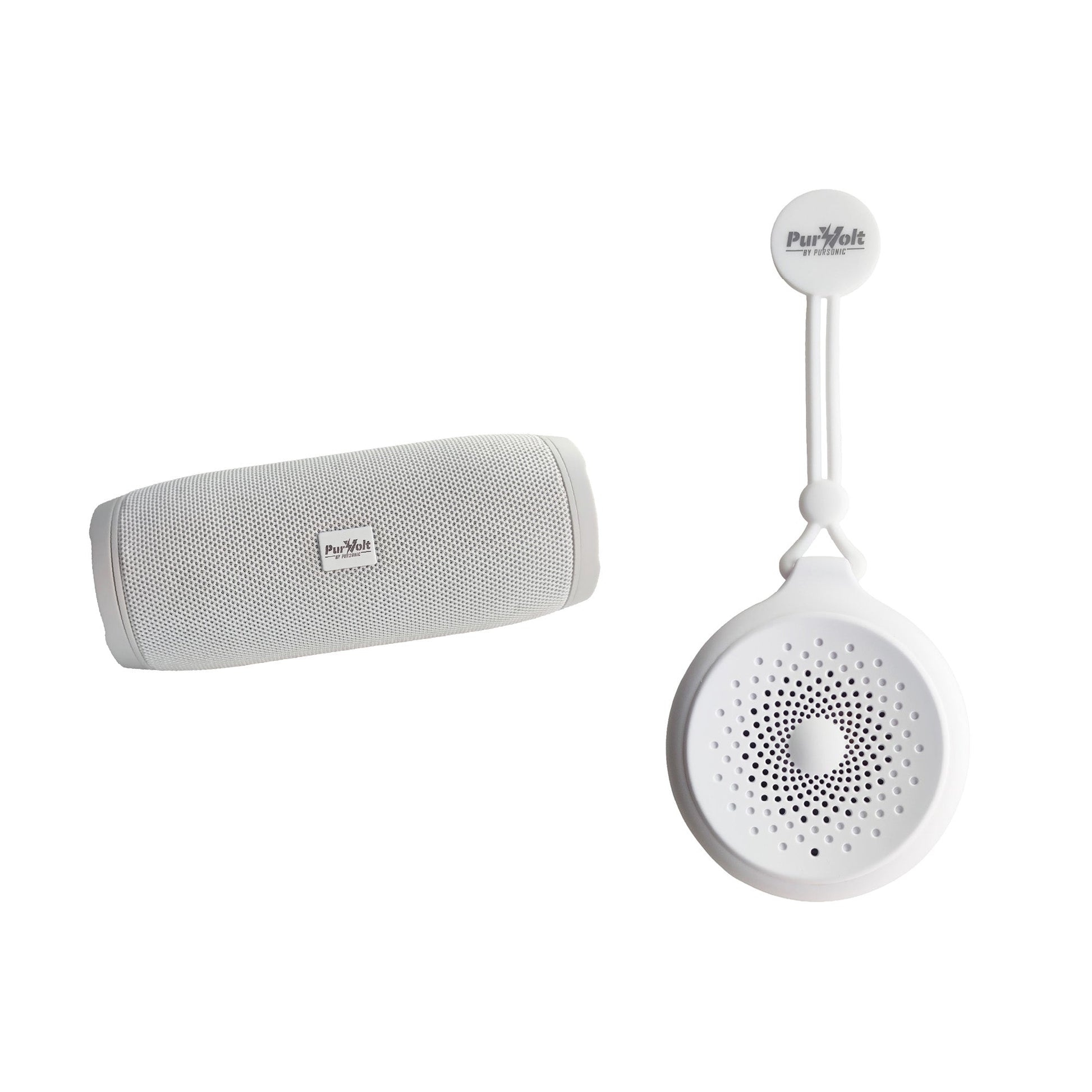Pursonic Peak Wireless Speaker and Waterproof Wireless Speaker bundle with 360-degree Hi-Res sound and hands-free calling