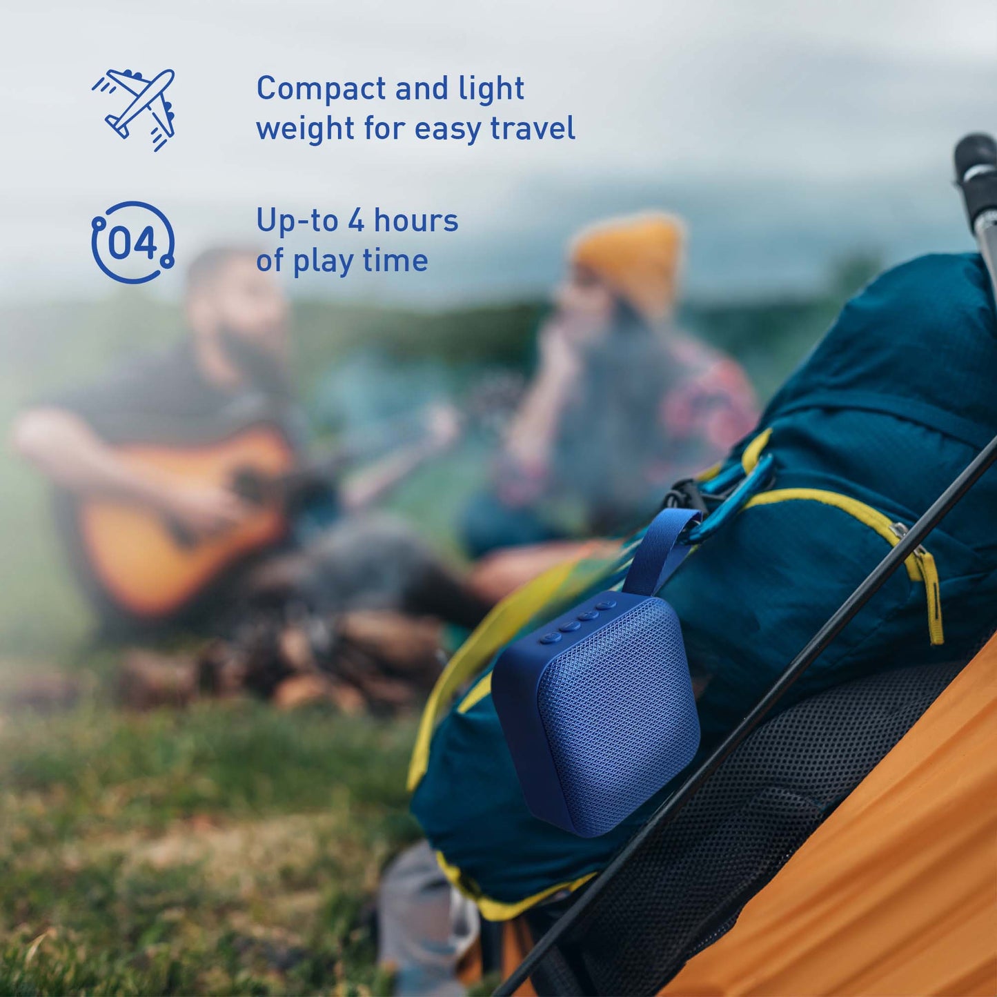 Pursonic Wireless Hydration & Sound Bundle with 2-in-1 water bottle speaker and portable 360° wireless speaker for active lifestyles