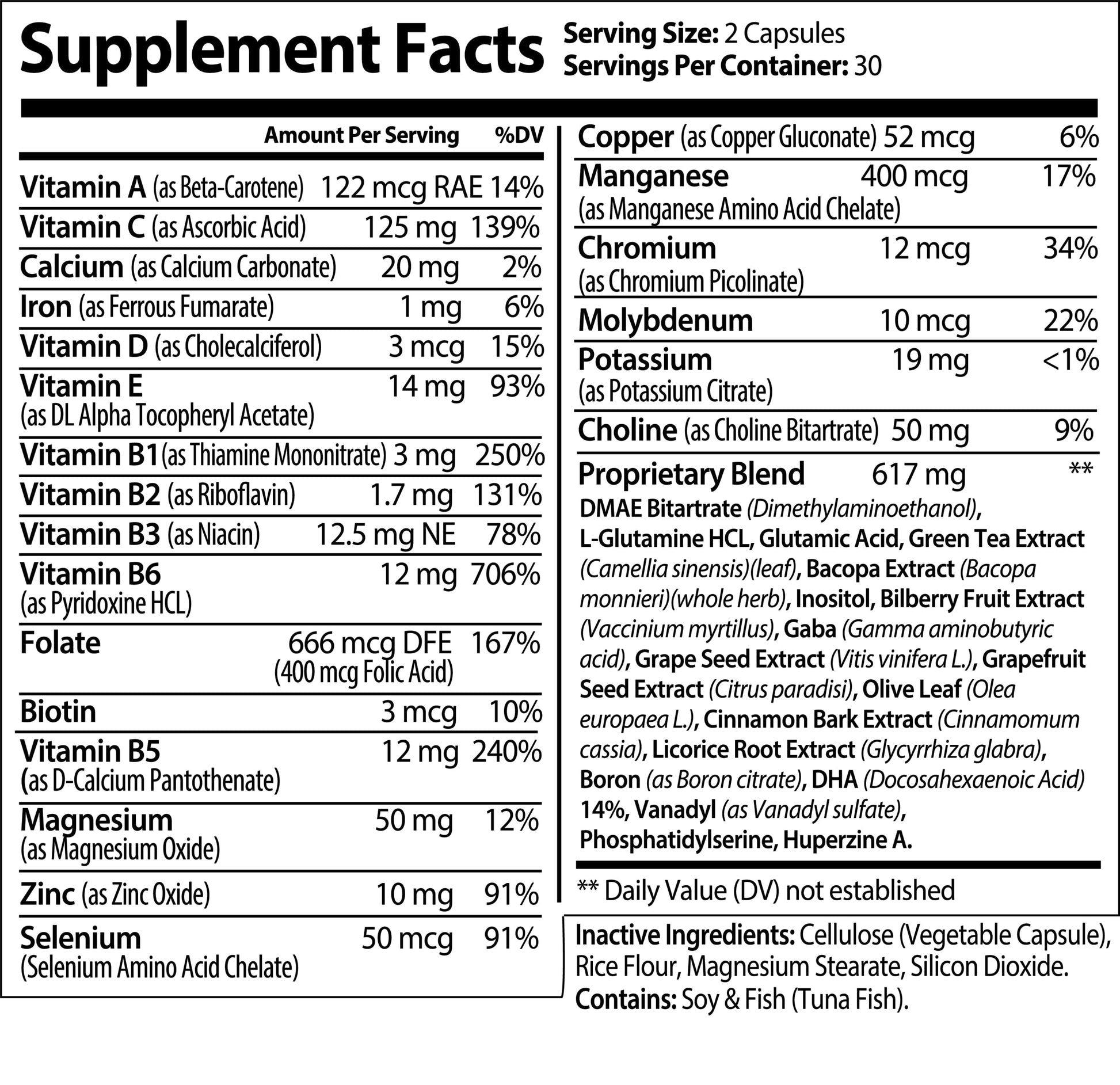 Bright Moment Brain & Focus Support supplement bottle with essential brain health ingredients