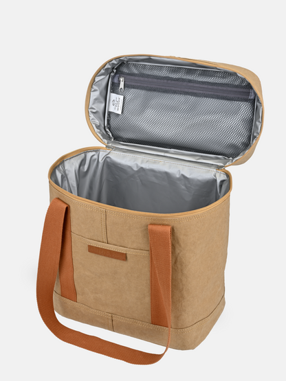 Walrus Cooler soft-sided cooler with extended 10.5" handles for comfortable over-the-shoulder carrying during picnics and trips