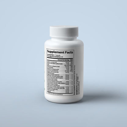 Nutra Moment Blood Sugar Support supplement bottle with herbal ingredients for balanced blood sugar and cardiovascular health