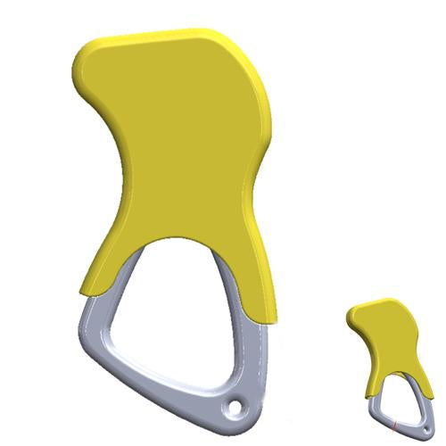 hoo(key) Slide-Over Cover protecting key with secure snap retention design